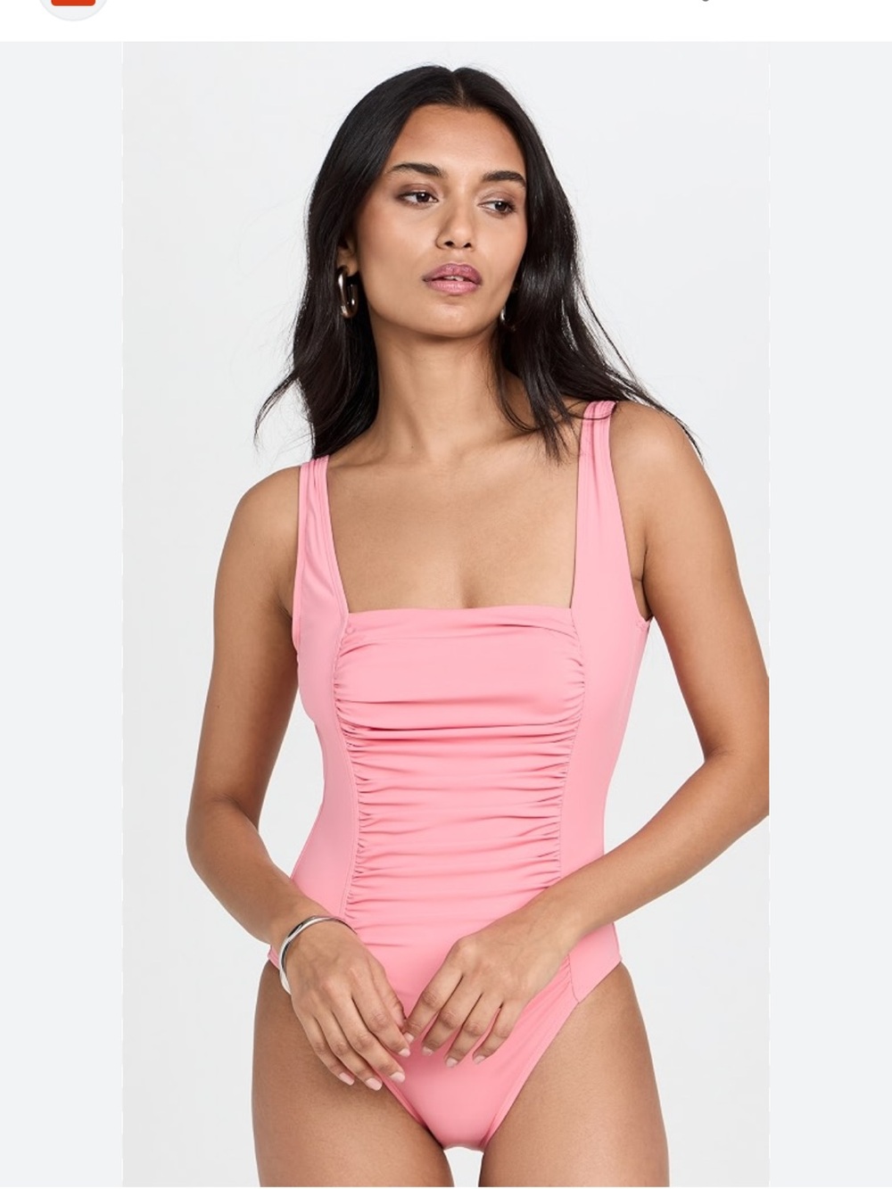 Staud Alder Pink Swimsuit Size Large
